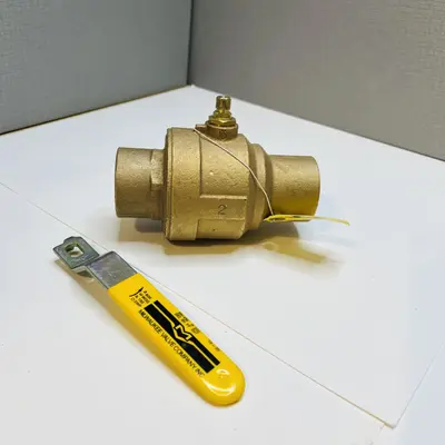 Milwaukee BA-450 A-200 Bronze Ball Valve | 2" NPT - Thumbnail 4