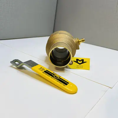 Milwaukee BA-450 A-200 Bronze Ball Valve | 2" NPT - Thumbnail 2