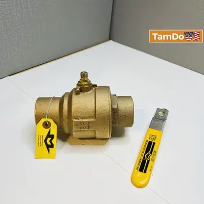 Milwaukee BA-450 A-200 Bronze Ball Valve | 2" NPT - Thumbnail 5