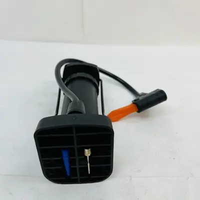Mini Foot Pump Portable Bike Tire Inflator with Hose & Needle - Thumbnail 4