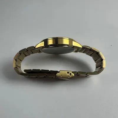 Miykon Mens Watch Gold Tone Crystal Hour Markers IP Plated Y2G70-2130 Japan Movt - Thumbnail 4