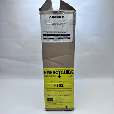 Mizudo EQUIK Classic Electric Tankless Water Heater 240V White ET014 ET014A0W - Thumbnail 9