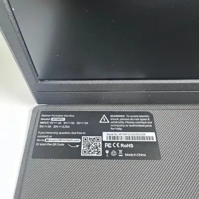 MNN 15.6 Portable Monitor FHD 1080P IPS USB-C Mini HDMI M156F01 with Smart Cover - Thumbnail 7
