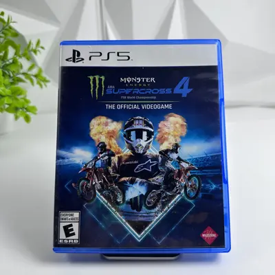 Monster Energy Supercross 4 Sony PlayStation 5 PS5 Game Disc - Thumbnail 5