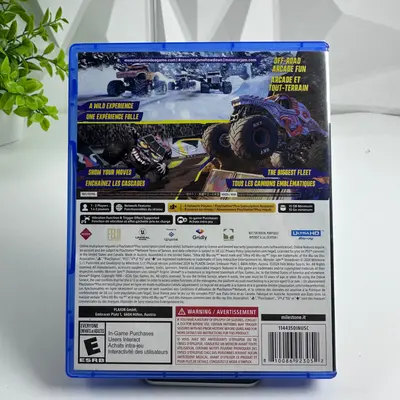 Monster Jam Showdown Sony PlayStation 5 PS5 Disc Case Complete - Thumbnail 4