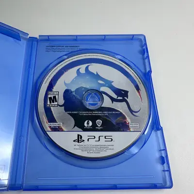 Mortal Kombat 1 Sony PlayStation 5 PS5 Disc Case Insert Complete MK1 - Thumbnail 2