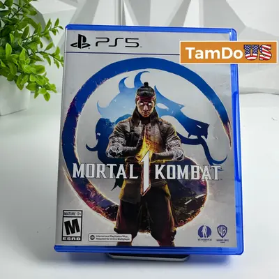 Mortal Kombat 1 Sony PlayStation 5 PS5 Disc Case Insert Complete MK1 - New Open Box - Real photo at TamDo.us