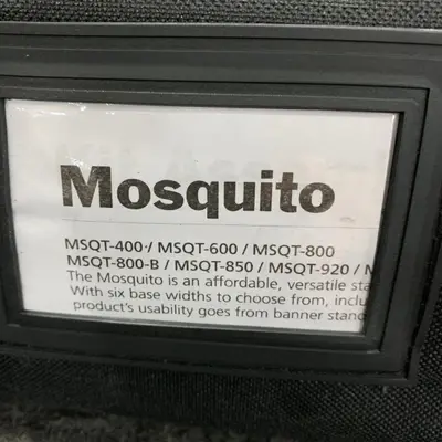 Mosquito MSQT-850 Retractable Banner Stand 33.5" W - Thumbnail 4