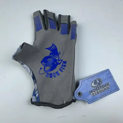 Mossy Oak Fishing Gloves, Fingerless - New Open Box - Real photo at TamDo.us