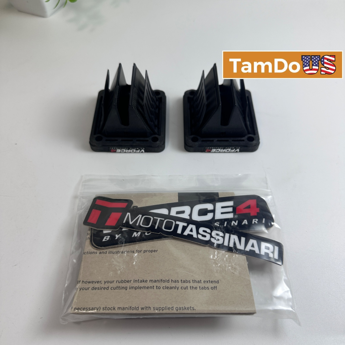 Moto Tassinari VForce4 Reed Valve System Yamaha Banshee 350 1987-2006 V4144-1 - Photo 1 - Real photo at TamDo.us