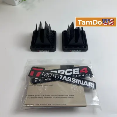 Moto Tassinari VForce4 Reed Valve System Yamaha Banshee 350 1987-2006 V4144-1 - New - Real photo at TamDo.us