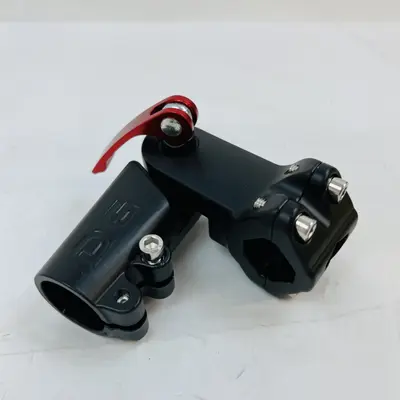 Motorcycle Hydraulic Clutch Master Cylinder Lever Assembly, CNC Black/Red - Thumbnail 5
