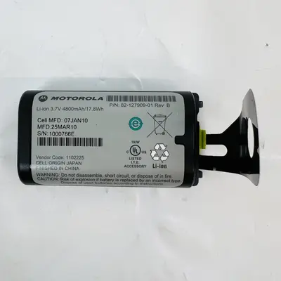 Motorola 82-127909-01 Battery Li-ion 3.7V 4800mAh Rechargeable OEM - New - Real photo at TamDo.us