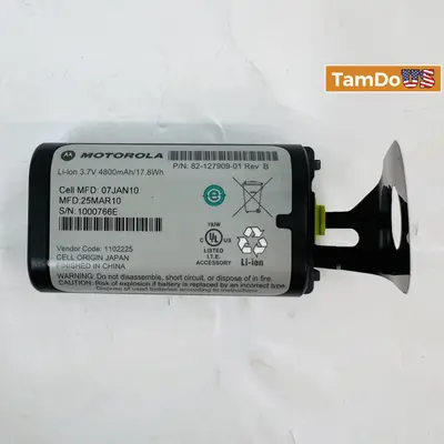 Motorola 82-127909-01 Battery Li-ion 3.7V 4800mAh Rechargeable OEM - Thumbnail 4
