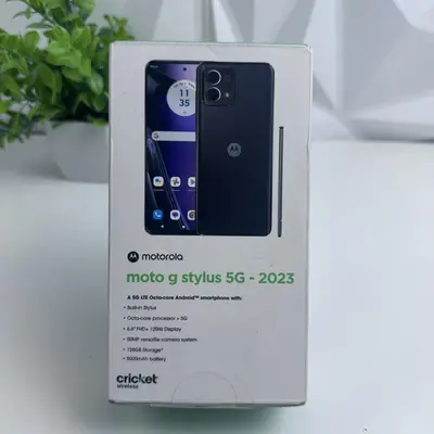 Motorola G Stylus 5G (2023) | 128 GB | Cosmic Black | Cricket Wireless Locked - Thumbnail 7