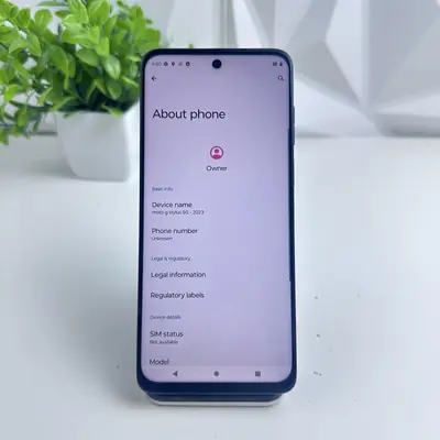 Motorola G Stylus 5G (2023) | 128 GB | Cosmic Black | Cricket Wireless Locked - Thumbnail 4