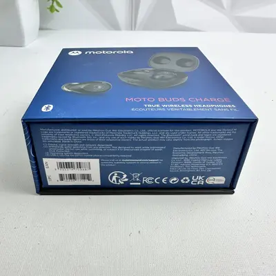 Motorola Moto Buds Charge True Wireless Earbuds, Bluetooth 5.0, Black - Thumbnail 9