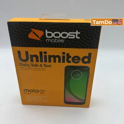 Motorola Moto G7 Play, Boost Mobile - Thumbnail 1