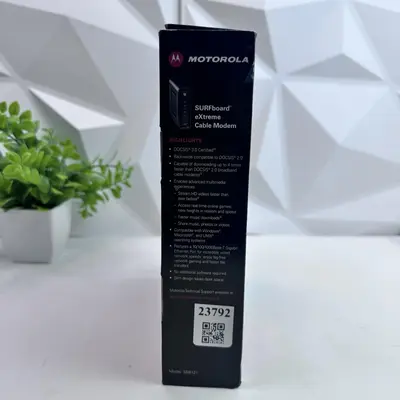 Motorola SURFboard SB6121 DOCSIS 3.0 Cable Modem – High-Speed Internet - Thumbnail 4