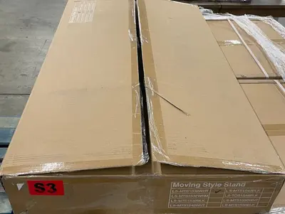 Moving Style Stand for Samsung 32" M7 M8 Monitor, LS-MTS1S32WHT, VESA 100x100 - Thumbnail 3