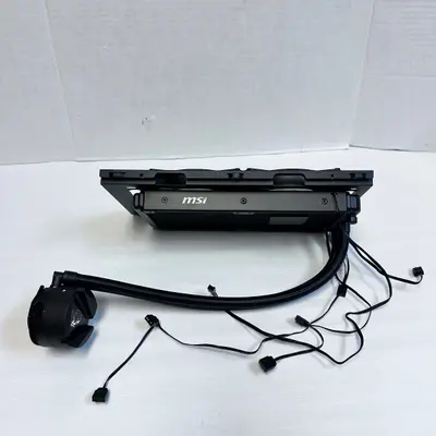 MSI 240mm AIO Liquid CPU Cooler RGB Dual Fan with Mounting Bracket - Thumbnail 5