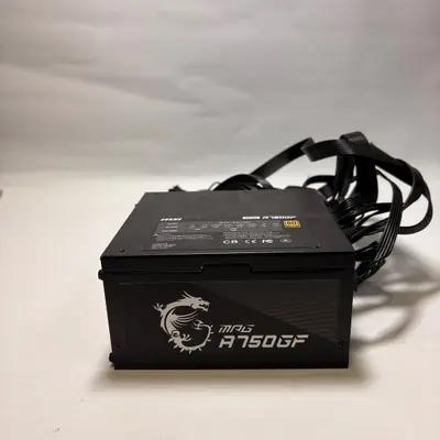 MSI MPG A750GF 750W Power Supply, 80 Plus Gold, Fully Modular - Excellent - Real photo at TamDo.us