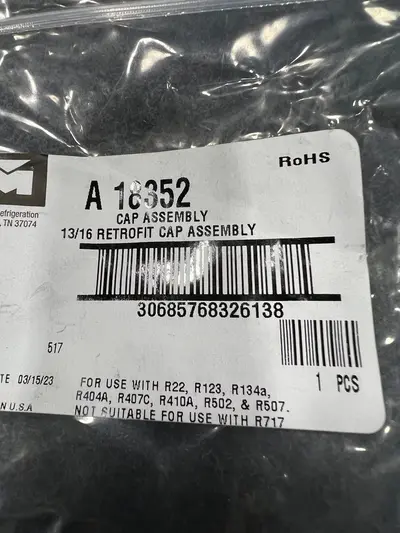 Mueller A18352 13/16" Retrofit Cap Assembly - Thumbnail 8