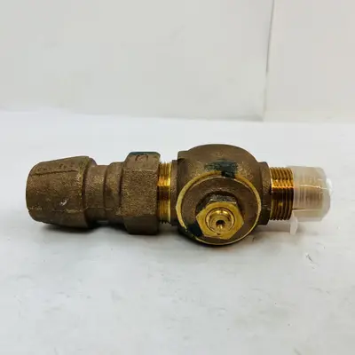 Mueller Insta-Tite Brass Service Valve NL Water Gas Line Control Fitting - Thumbnail 5