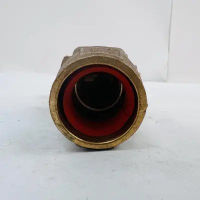 Mueller Insta-Tite Brass Service Valve NL Water Gas Line Control Fitting - Thumbnail 4