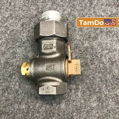 Mueller Luboseal Gas Meter 3/4” Shut-Off Valve 175 PSIG - Thumbnail 2