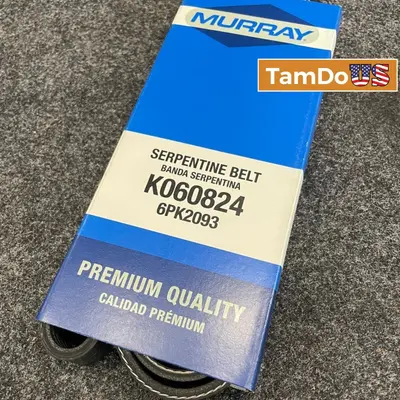Murray K060824 Serpentine Belt 6-Rib 82.4" FOR Honda Civic Acura ILX - Thumbnail 1