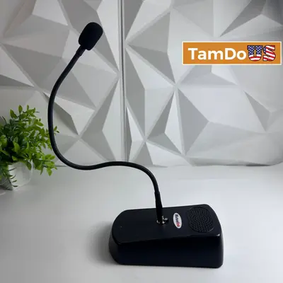 Mutualink M880-049 Desktop USB Speaker Gooseneck Microphone Base Station Station - Thumbnail 1