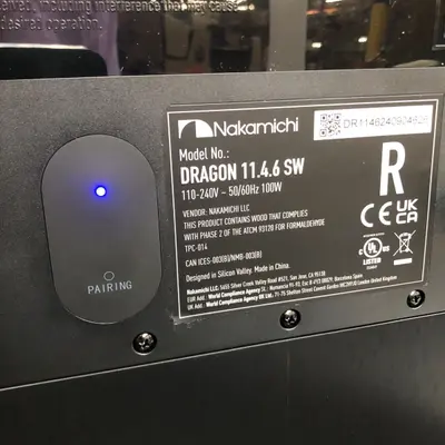 Nakamichi DRAGON 8" Dual-Opposing Wireless Subwoofers Pair for Dragon System - Thumbnail 4