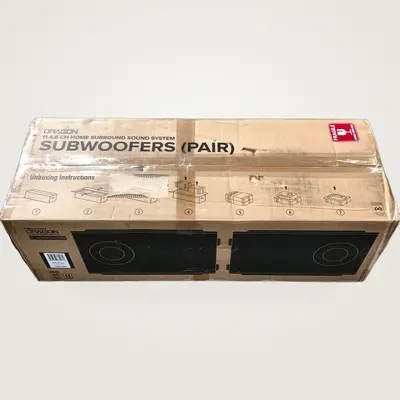 Nakamichi DRAGON 8" Dual-Opposing Wireless Subwoofers Pair for Dragon System - Thumbnail 6