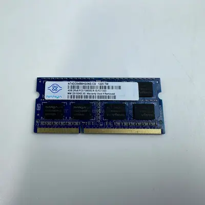 Nanya 4GB DDR3 Laptop RAM PC3-10600S 1333MHz SO-DIMM Memory - Thumbnail 3