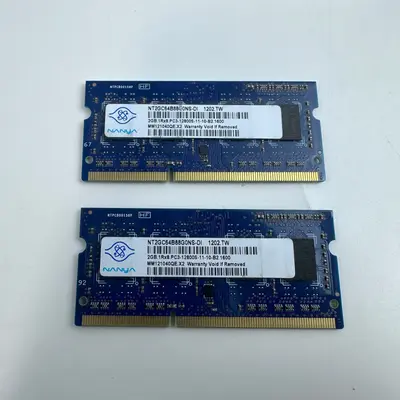 Nanya 4GB Kit (2x2GB) DDR3 Laptop RAM PC3-12800S 1600MHz SO-DIMM - Thumbnail 5
