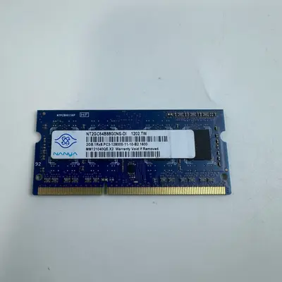 Nanya 4GB Kit (2x2GB) DDR3 Laptop RAM PC3-12800S 1600MHz SO-DIMM - Thumbnail 2
