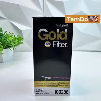 NAPA Gold 100286 Premium Spin-On Engine Oil Filter FOR Chevrolet GMC Cadillac - Thumbnail 1