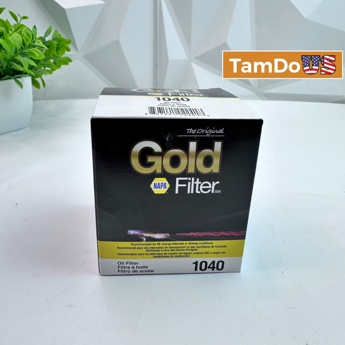 NAPA Gold 1040 Premium Engine Oil Filter FOR Chevrolet Buick GMC Isuzu (12-Pack) - Photo 1 - Real photo at TamDo.us