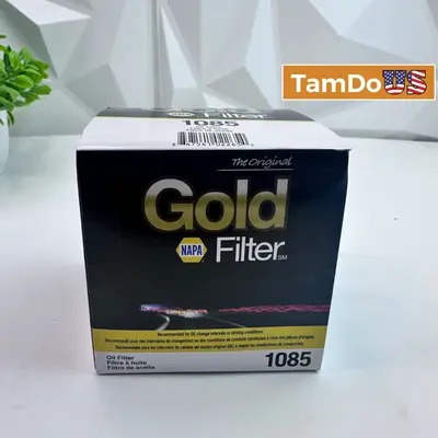 NAPA Gold 1085 Spin-On Engine Oil Filter FOR Chevrolet Silverado GMC Sierra - New - Real photo at TamDo.us
