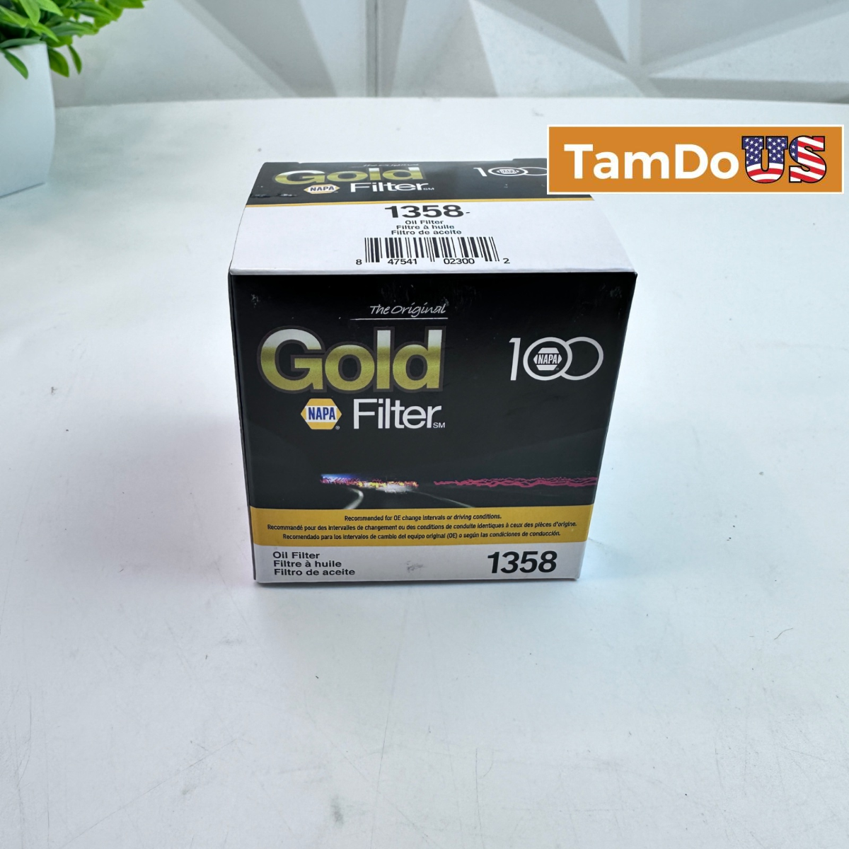 NAPA Gold 1358 Premium Engine Oil Filter OEM FOR Honda Acura Nissan Infiniti - Photo 1 - Real photo at TamDo.us