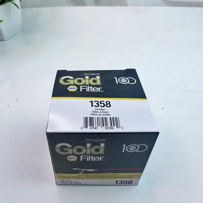 NAPA Gold 1358 Spin-On Engine Oil Filter FOR Honda Civic Accord CR-V Nissan - Thumbnail 6