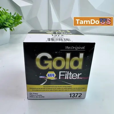 NAPA Gold 1372 Premium Engine Oil Filter OEM FOR Chevrolet GMC Jeep Cadillac - Thumbnail 1