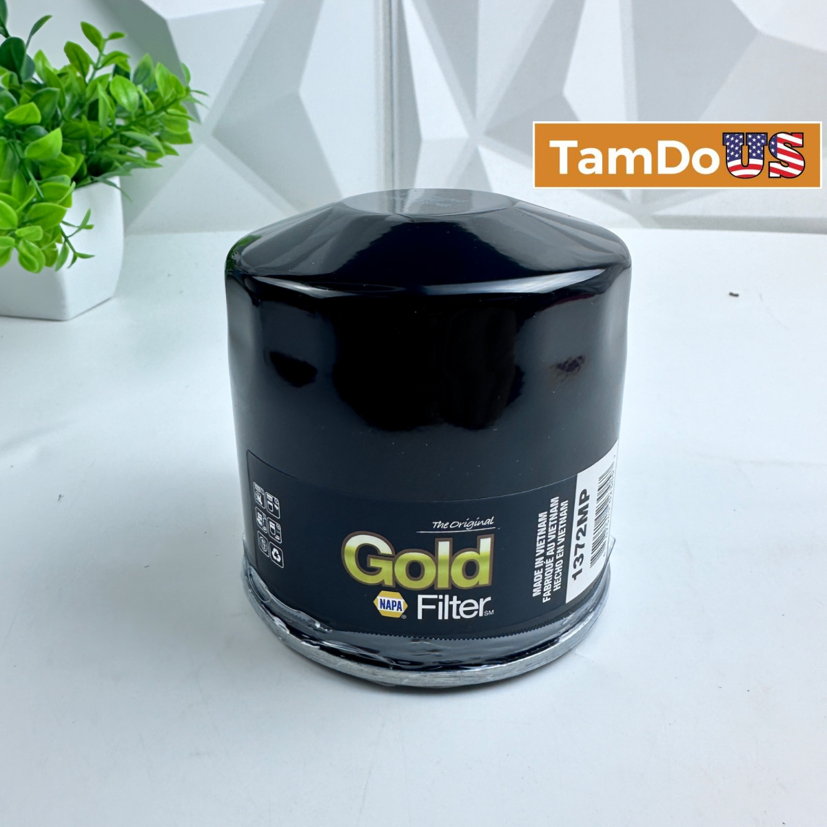 NAPA Gold 1372MP Premium Spin-On Engine Oil Filter FOR Select Chevrolet GMC Pro - Photo 1 - Real photo at TamDo.us