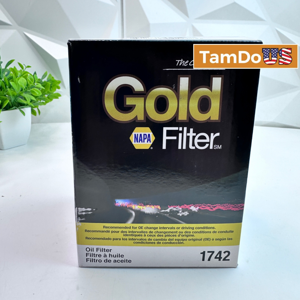 NAPA Gold 1742 Premium Spin-On Engine Oil Filter FOR Ford IHC Truck 7.3L Diesel - Photo 1 - Real photo at TamDo.us