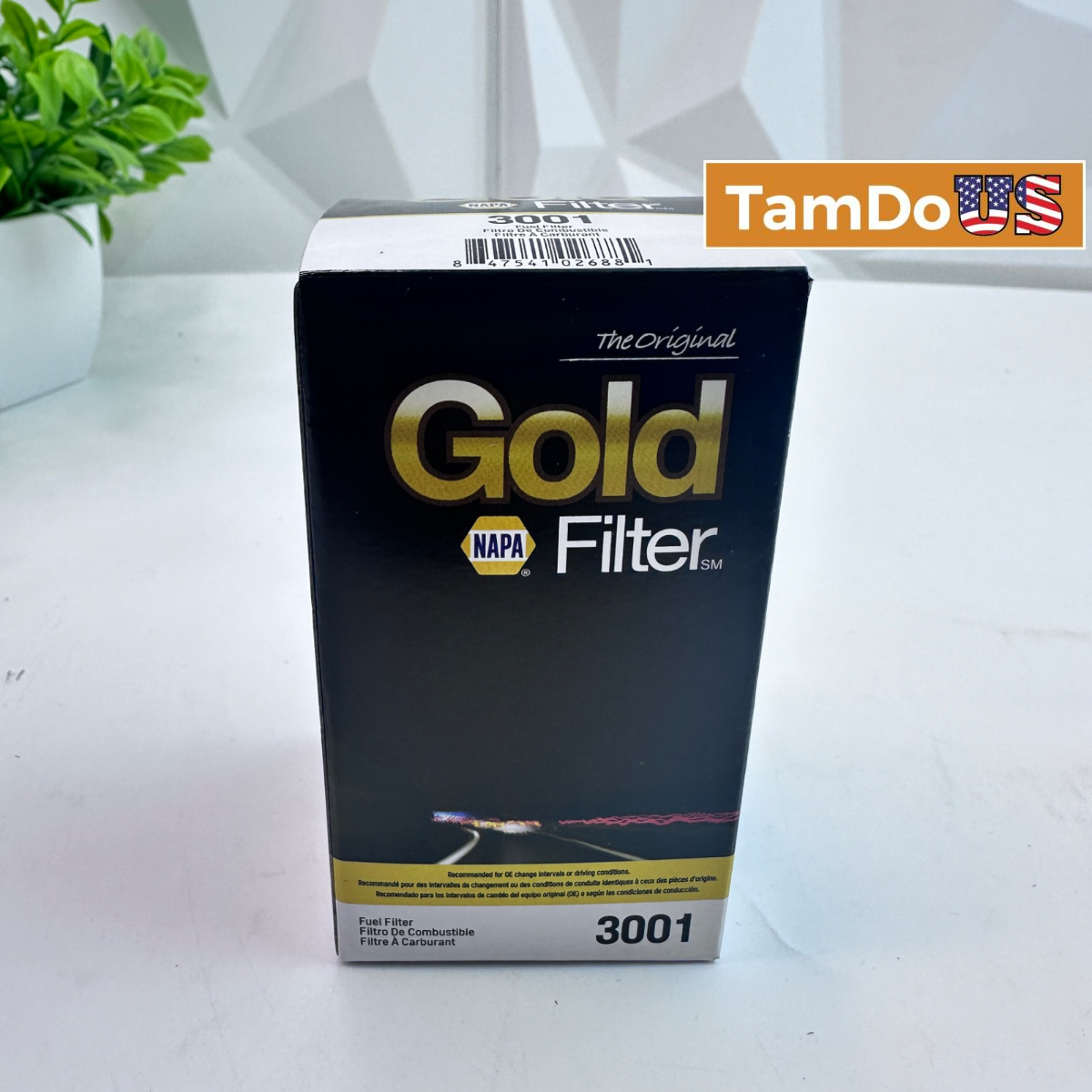 NAPA Gold 3001 Inline Engine Fuel Filter FOR Chevrolet GMC Ford Isuzu Jeep - Photo 1 - Real photo at TamDo.us