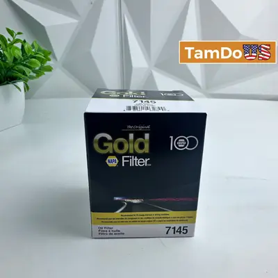 NAPA Gold 7145 Premium Cartridge Engine Oil Filter FOR Toyota RAV4 Camry Lexus - Thumbnail 1