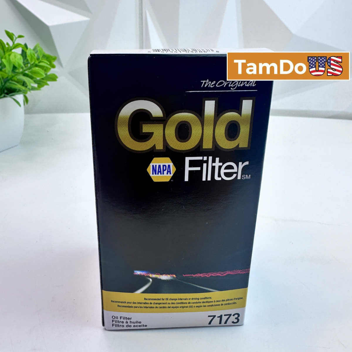 NAPA Gold 7173 Cartridge Engine Oil Filter FOR Toyota 4Runner Tundra Lexus - Photo 1 - Real photo at TamDo.us