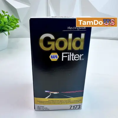 NAPA Gold 7173 Cartridge Engine Oil Filter FOR Toyota 4Runner Tundra Lexus - Thumbnail 1
