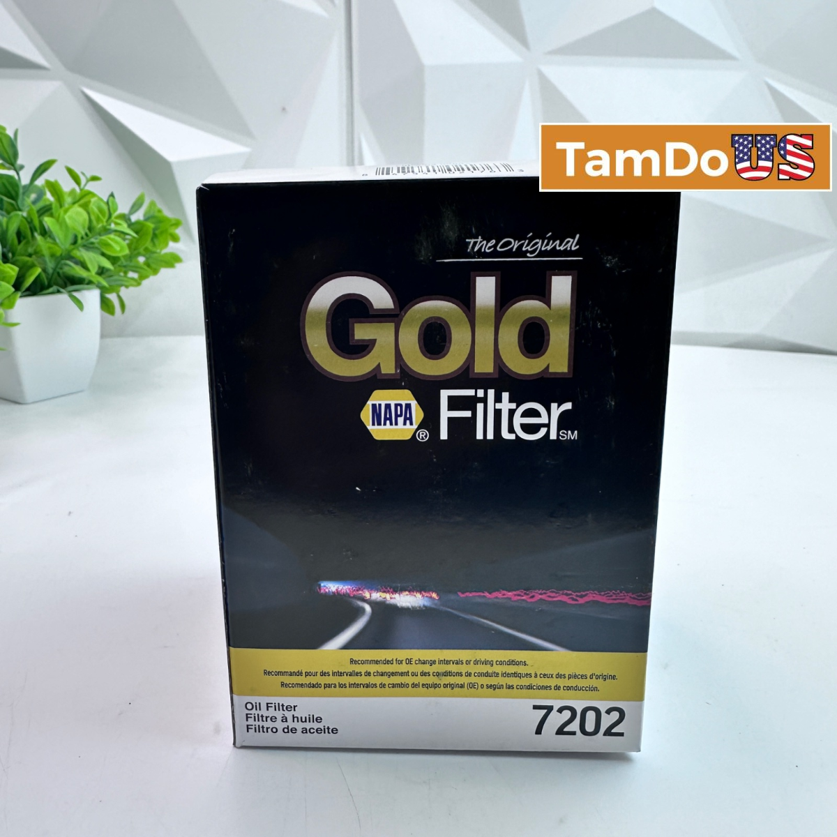 NAPA Gold 7202 Premium Engine Oil Filter OEM FOR Toyota Lexus Scion Pontiac - Photo 1 - Real photo at TamDo.us